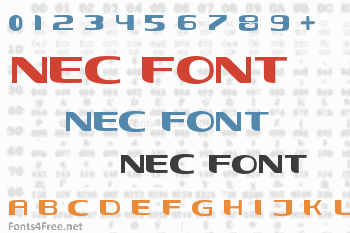 Nec Font