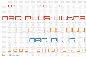 Nec Plus Ultra Font