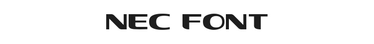 Nec Font