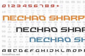 Nechao Sharp Font