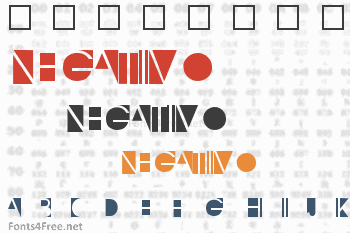 Negativo Font