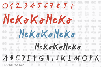 NekoKoNeko Font