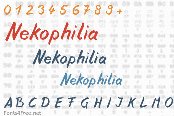 Nekophilia Font