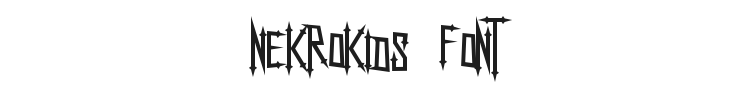 Nekrokids Font