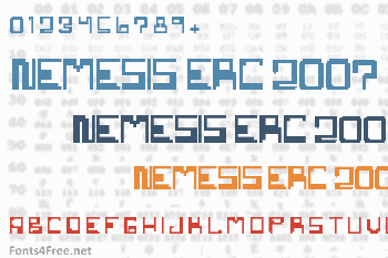 Nemesis Erc 2007 Font
