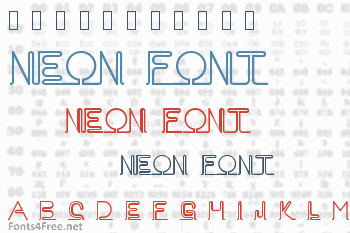 Neon Font