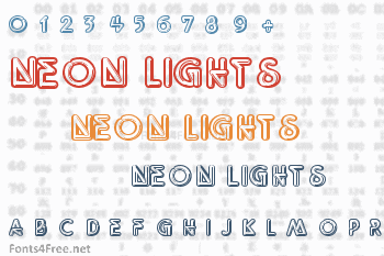 Neon Lights Font