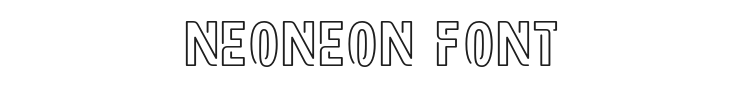 Neoneon Font Preview