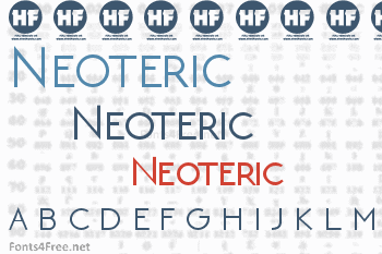 Neoteric Font