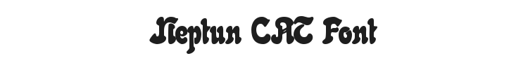 Neptun CAT Font Preview