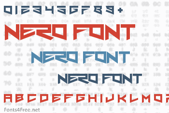 Nero Font