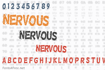 Nervous Font