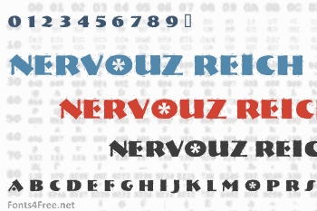 Nervouz Reich Font