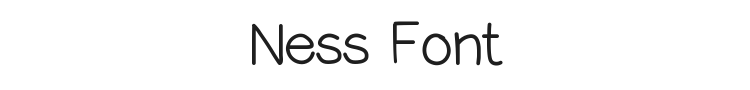 Ness Font