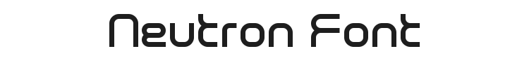 Neutron Font