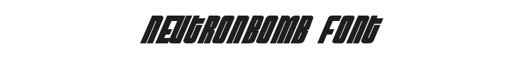 NeutronBomb Font