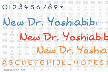 New Dr. Yoshiabibi Font