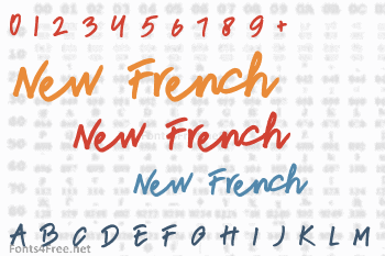 New French Font