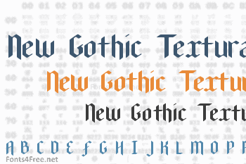 New Gothic Textura Font