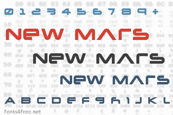 New Mars Font