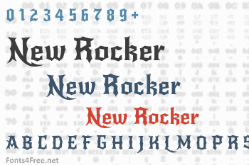 New Rocker Font