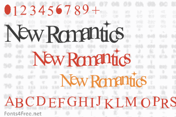 New Romantics Font