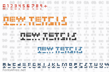 New Tetris Font