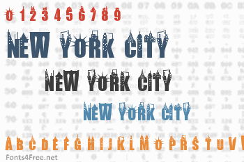 New York City Font