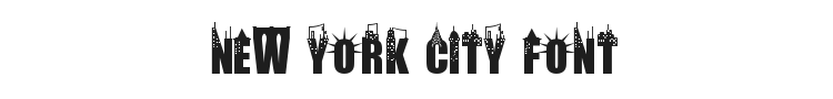 New York City Font Preview