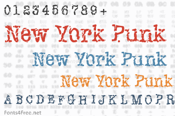 New York Punk Font