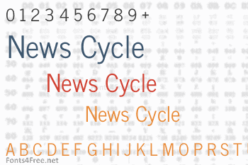 News Cycle Font