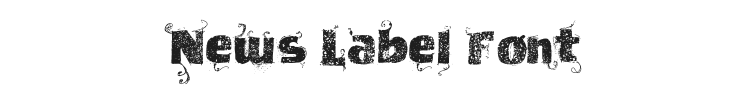 News Label Font