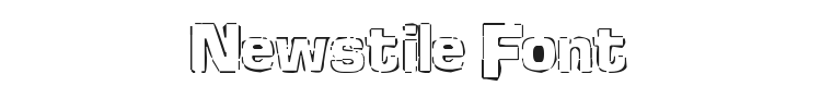 Newstile Font Preview
