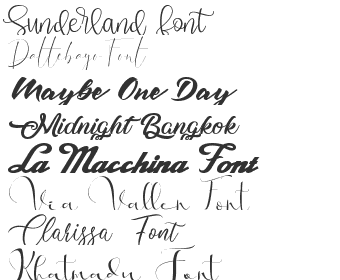 Calligraphy Fonts Free Download | Fonts4Free