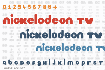 Nickelodeon TV Font