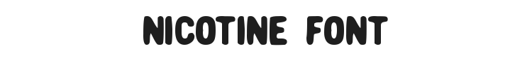 Nicotine Font