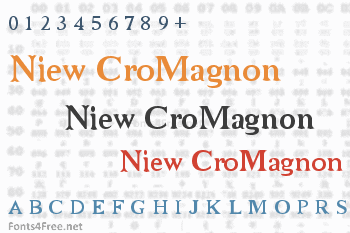 Niew CroMagnon Font