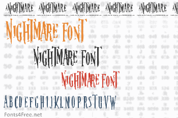 Nightmare Font