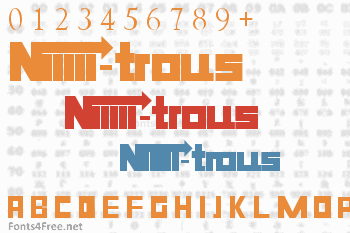 Niiiii-trous Font