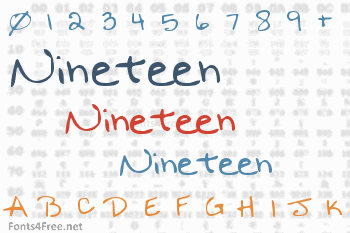 Nineteen Font