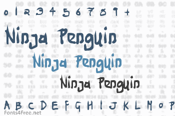 Ninja Penguin Font