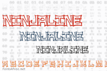 NinjaLine Font