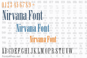 Nirvana Font