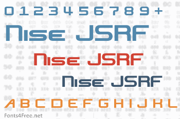 Nise JSRF Font