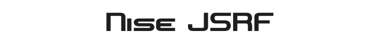 Nise JSRF Font Preview