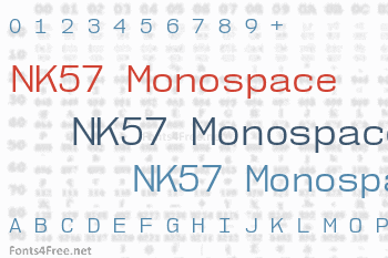 NK57 Monospace Font