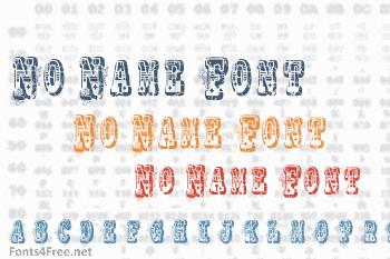 No Name Font