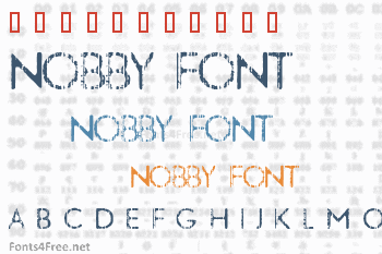 Nobby Font