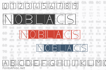 NoblaCS Font