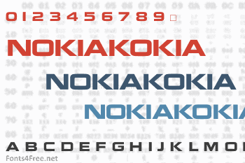 NokiaKokia Font